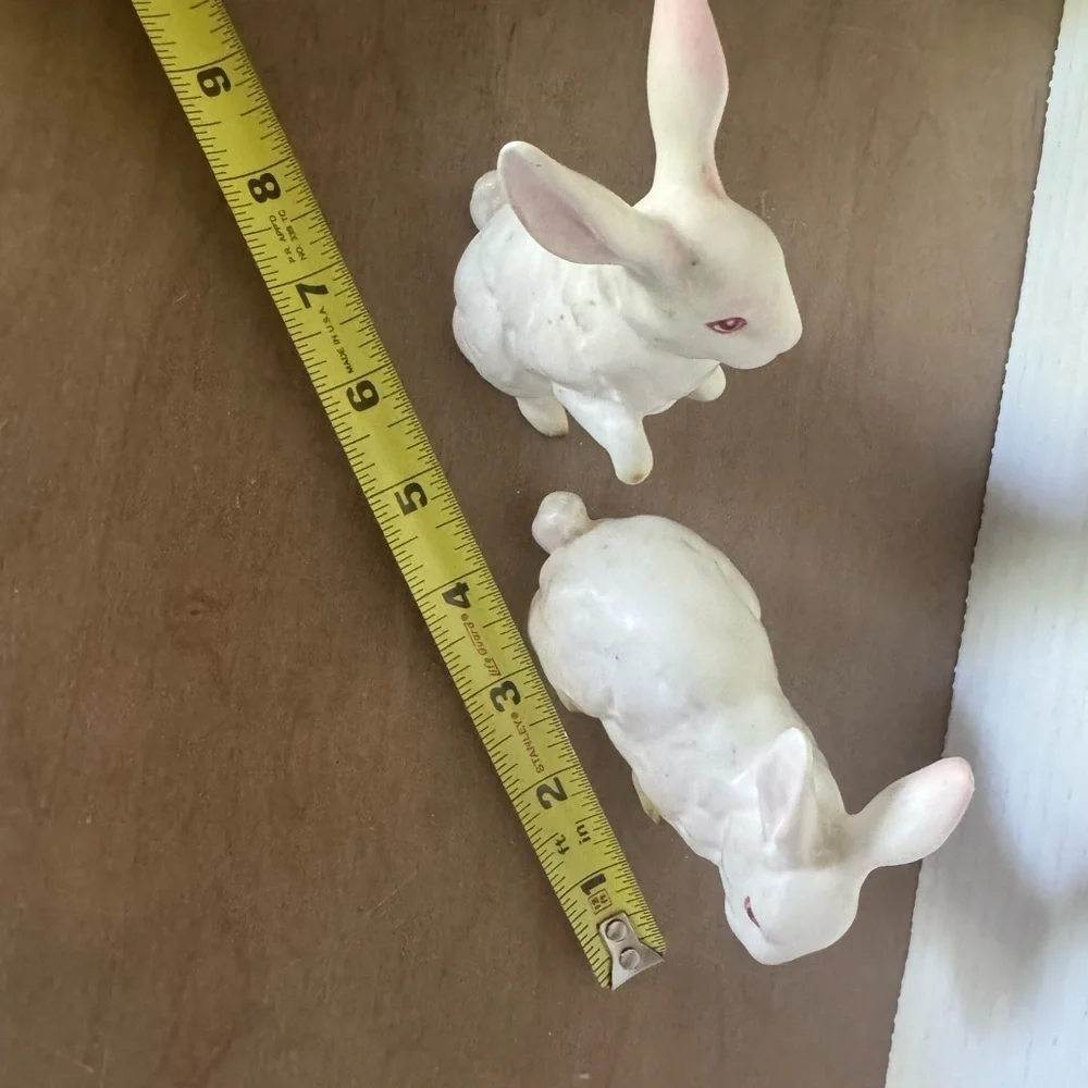 Lefton Vintage Rabbit Decor